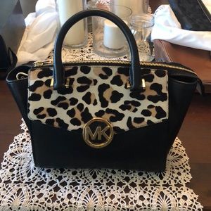 MK Calf Hair Mini Sachel Bag